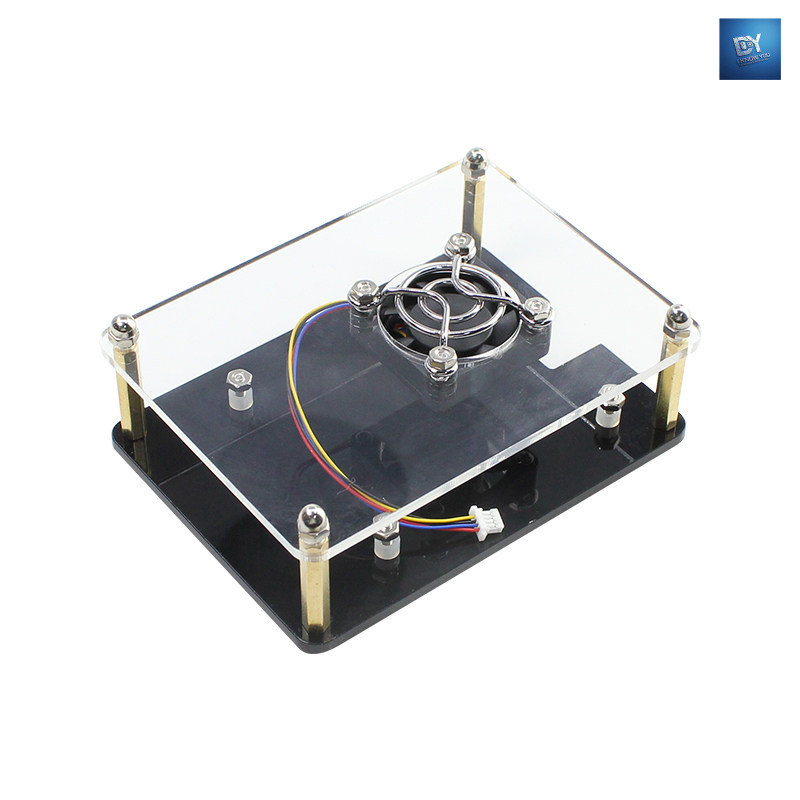 Iky Raspberry Pie 5th Generation 5B/4B/3B + ชุด Group Cooling Shell Stackable อะคริลิคป้องกันกรณีวงเ