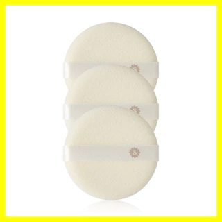 SUPERMOM Powder Flocking Puff 3pcs #113 พัฟสำหรับแป้งอัดแข็ง/แป้งฝุ่น ซุปเปอร์มัม.