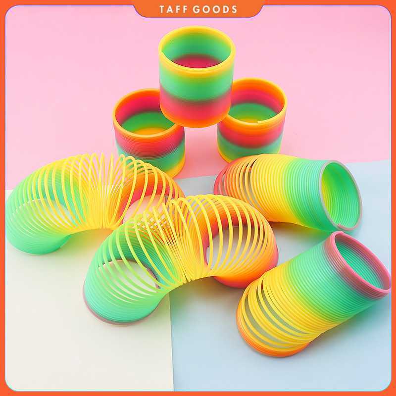 Qixing Toys Slinky Spring Rainbow Toy Per - MCS8709