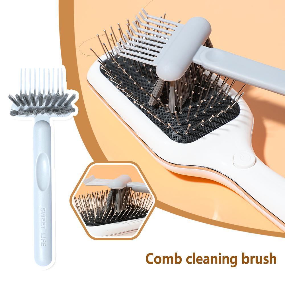 หวีแปรงทําความสะอาด Air Cushion Claw ผมสะดวกถุงลมนิรภัยเครื่องมือนวดปฏิบัติขนาดเล็กและ Q8y7