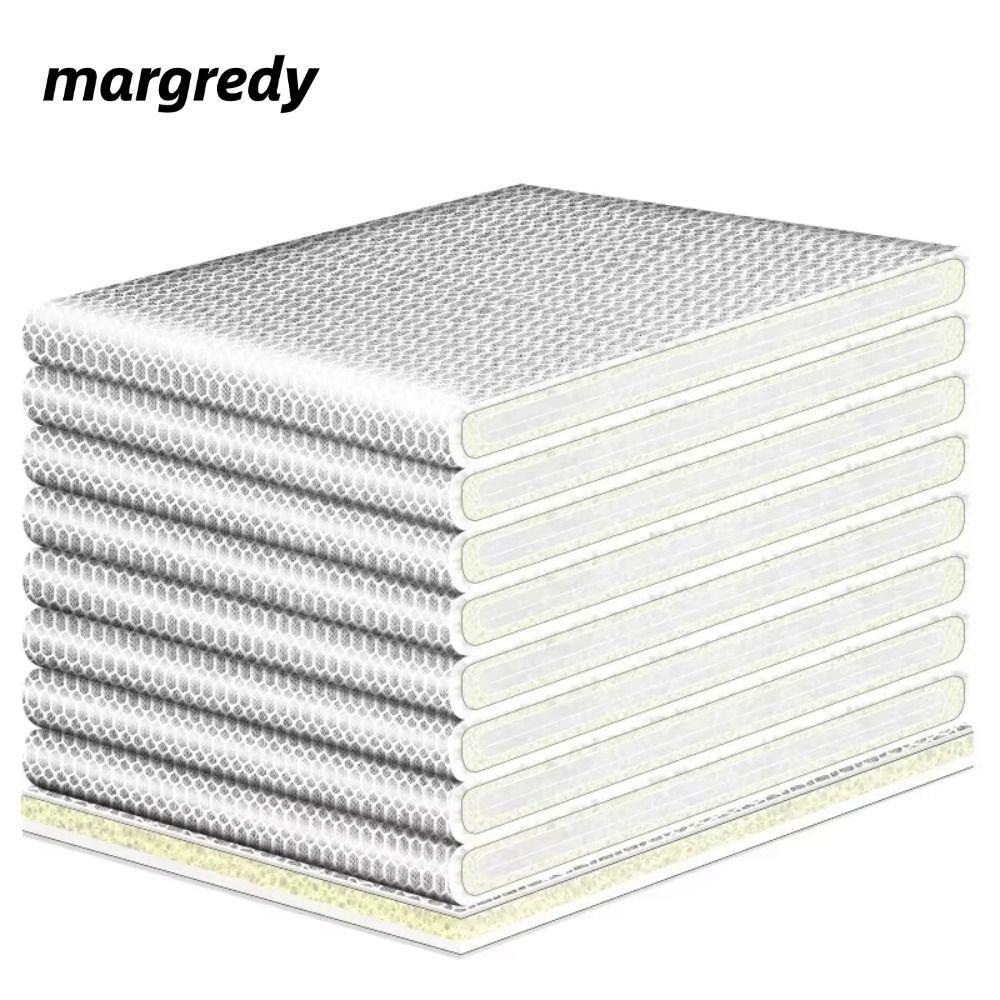 MARGREDY Aquarium Filter Sponge, High-Density 8D Fish Tank Filter Cotton, ทนทาน 8 ชั้นกรองชีวเคมีสํา