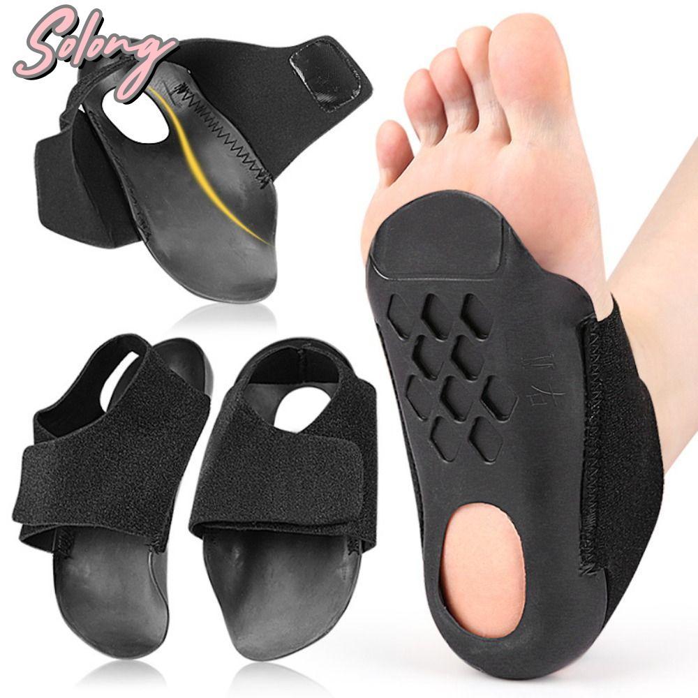COMAME 1 คู่ Foot Arch Support, ปรับ Breathable Heel Protectors, แบบพกพากันกระแทกทนต่อการสึกหรอ Heel
