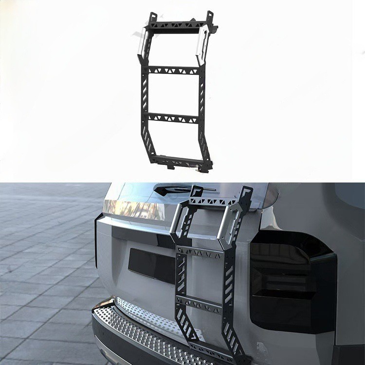 บันไดขึ้นรถสำหรับประตูท้าย Toyota Prado LC250 / บันไดขึ้นท้ายรถ Prado LC250