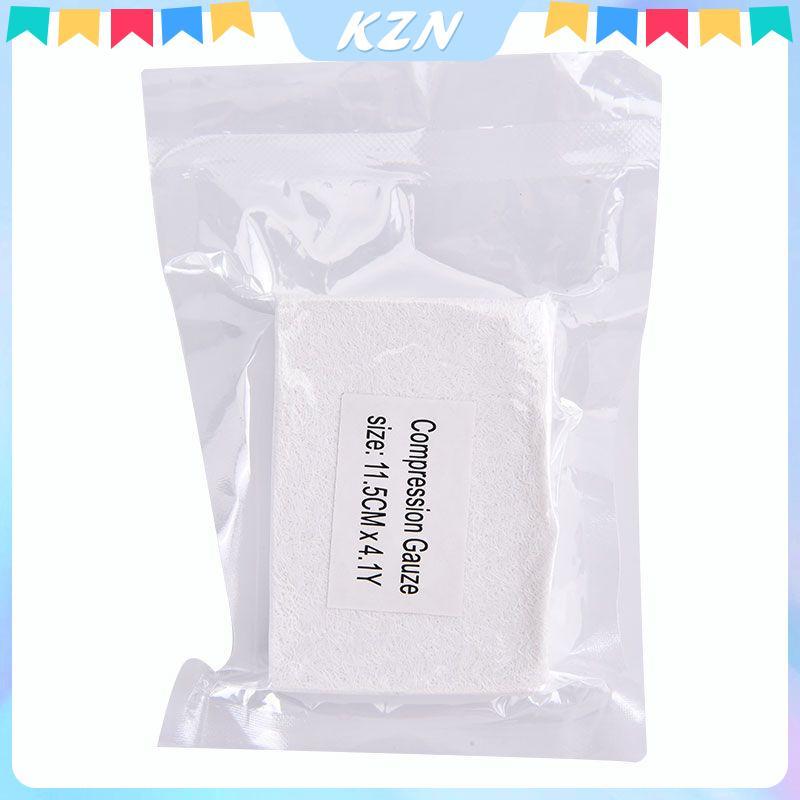 [kzn] ผ้ากอซฆ่าเชื้อขนาด 11.5CM*3.7M สําหรับการแต่งตัวแผลฉุกเฉิน ชุดปฐมพยาบาลและการบาดเจ็บ [vn]