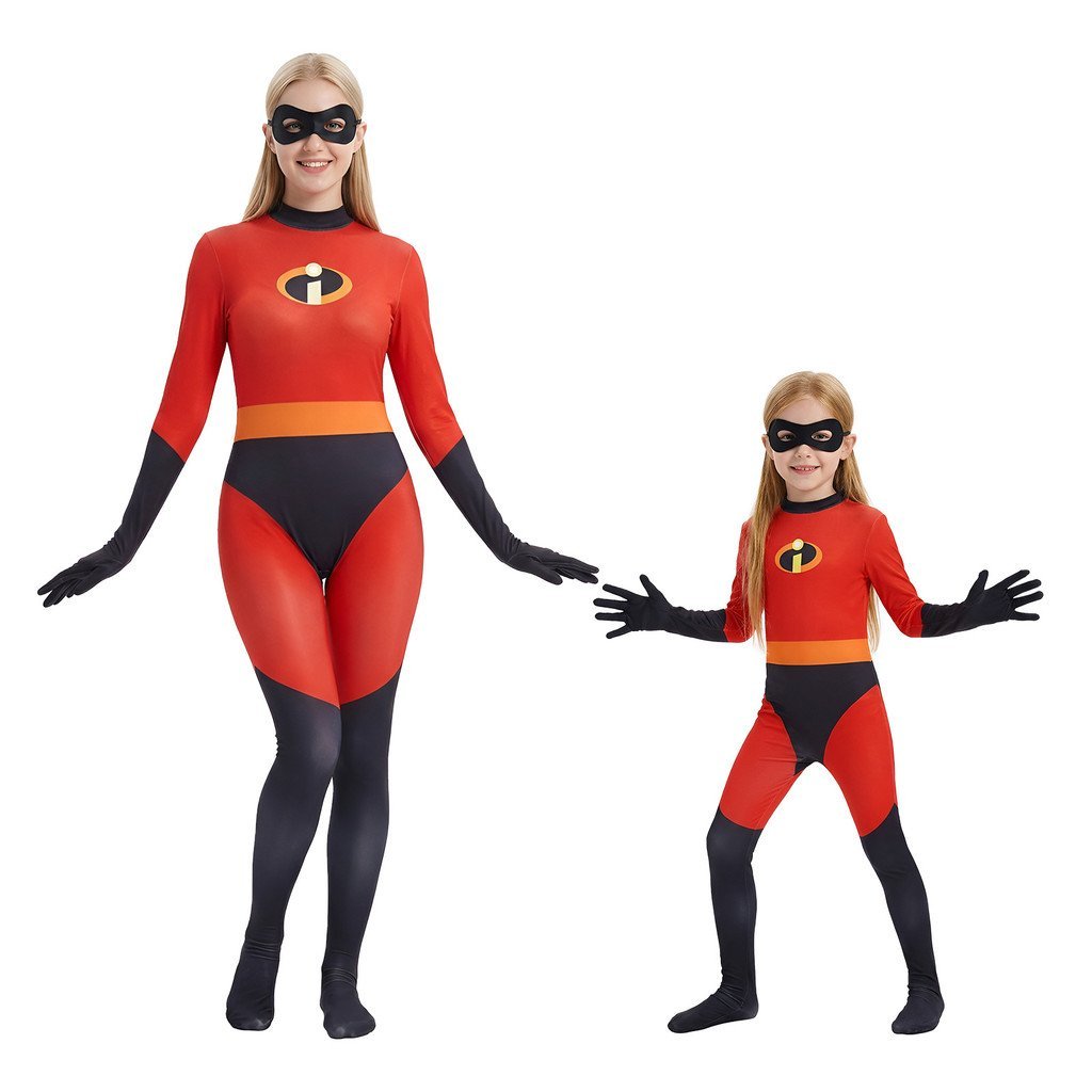 Superman Cosplay สำหรับผู้ใหญ่และเด็ก เครื่องแต่งกายสำหรับการแสดงบนเวที M566