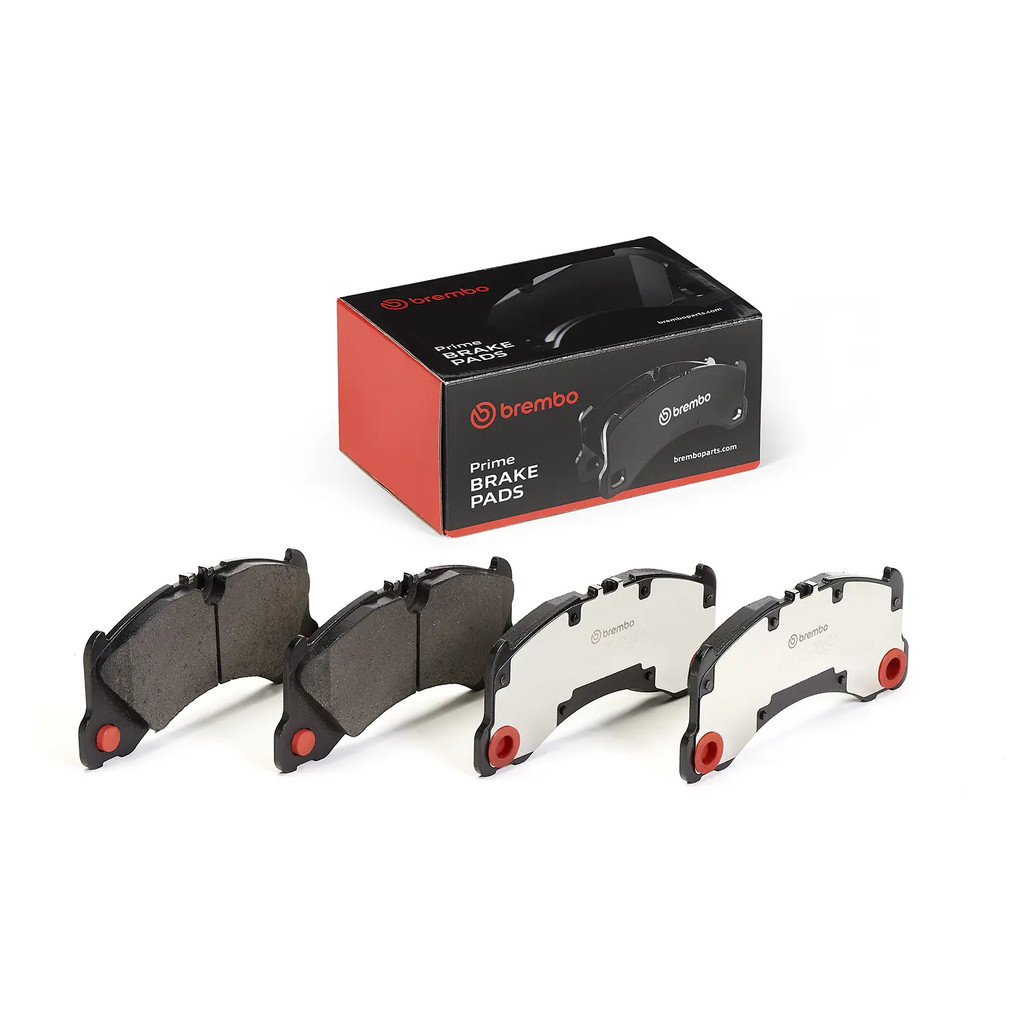 ผ้าดิสเบรคหน้า PORSCHE CAYENNE 9YA 9YB 2017- MACAN 95B 2018- PANAMERA 971 2020- YA 2023- BREMBO