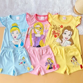 [งานไทย] BabyJacky ชุดเด็ก เซตเสื้อ-กางเกงขาสั้น 1เซตได้ 3ชุด ผ้าคอตตอน 9-24เดือน