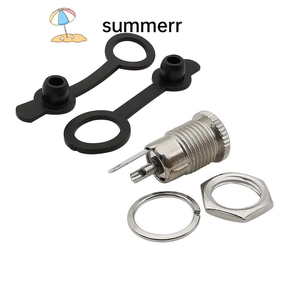 SUMMERR DC Jack Adapter, คุณภาพสูง 5.5 x 2.1 มม.DC Power หญิงซ็อกเก็ตแจ็ค, DC Power Jack Socket ทนทา
