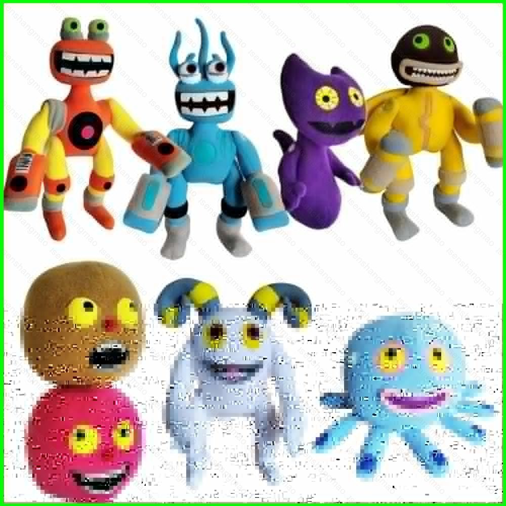 PS1 MSM My ร้องเพลงมอนสเตอร์ของเล่นตุ๊กตา Toe Jammer Ghazt หายาก Epic Wubbox Tawkerr ตุ๊กตาตุ๊กตาของ