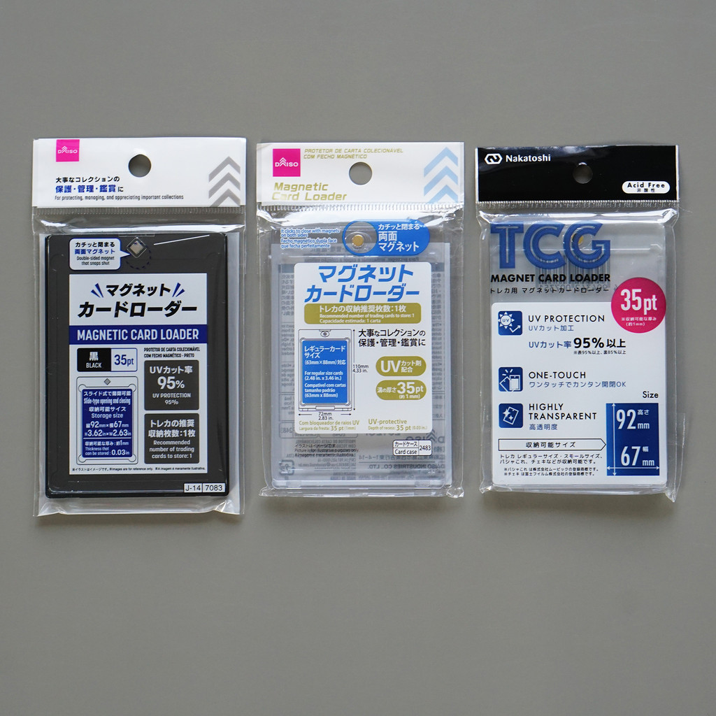 [พร้อมส่งในไทย] Magnetic Card Loader กรอบแม่เหล็ก เคสใส่การ์ดแบบแม่เหล็ก ของแท้ 100% จากญี่ปุ่น