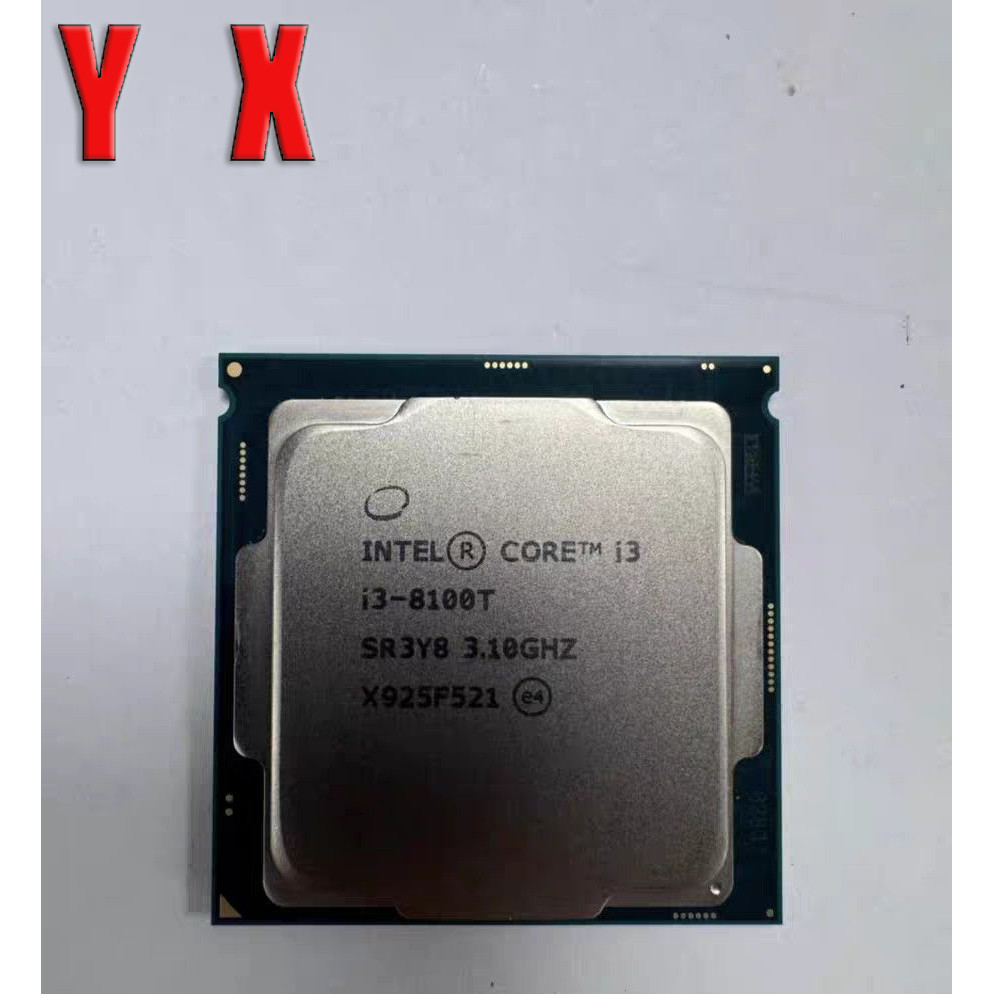 ใช้ 8Th Gen Core i3-8100T LGA1151 โปรเซสเซอร์ CPU SR3Y8 3.1GHz Quad-Core 35W คอมพิวเตอร์เดสก์ท็อป