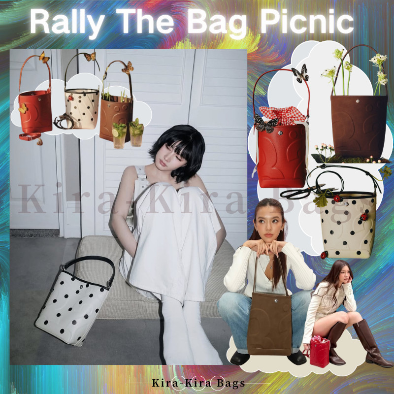 Rally The Bag Picnic (Limited) ทั้งหมด 3รุ่น!  ดีไซน์ กระเป๋า กระเป๋า Rally คอลใหม่จี้งมากกก รับจองน้า ทักเลย！！