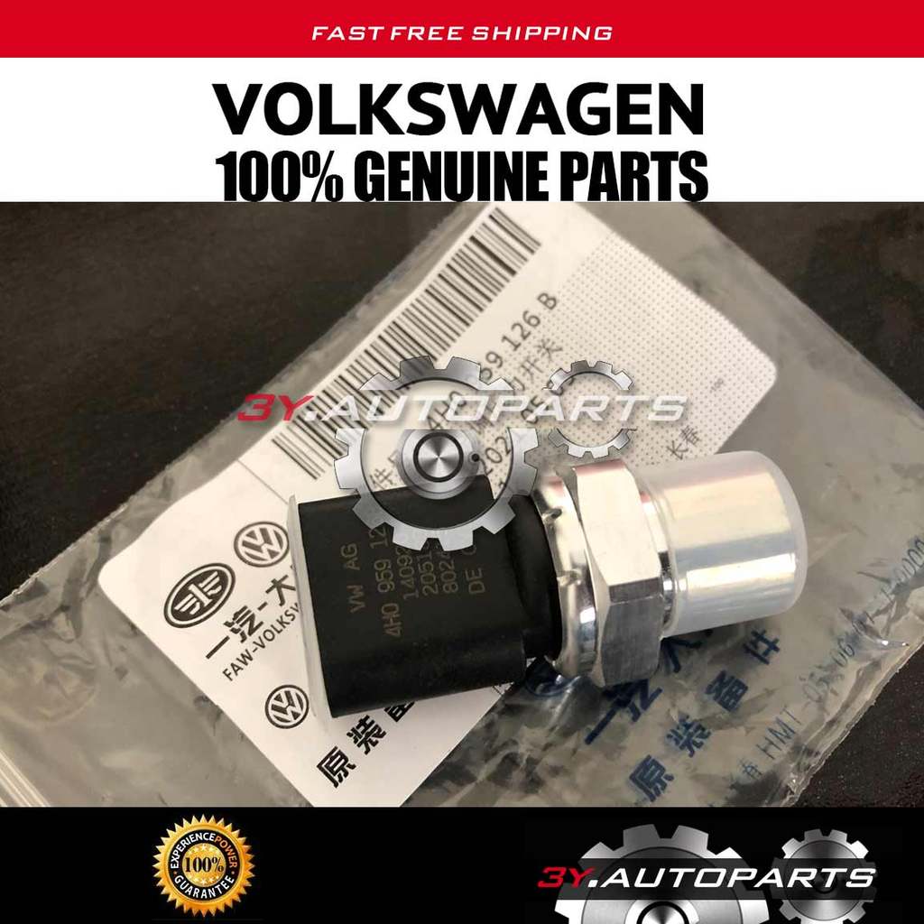 ของแท้ AUDI 4H0 959 126 B A3 A4 A5 A6 A7 A8 Q2 Q3 Q5 Q7 Q8 TT สวิตช์ความดันอากาศ 4H0959126B (ORIGINA