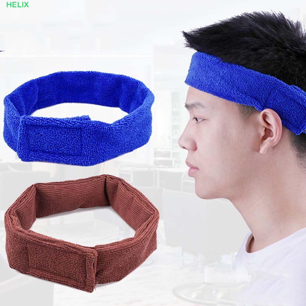 HELIX Perm ที่คาดผมหน้า ดูดซับน้ํา SPA เครื่องประดับผม จัดแต่งทรงผม Magic Tape หมวกอาบน้ําแบบปรับได้
