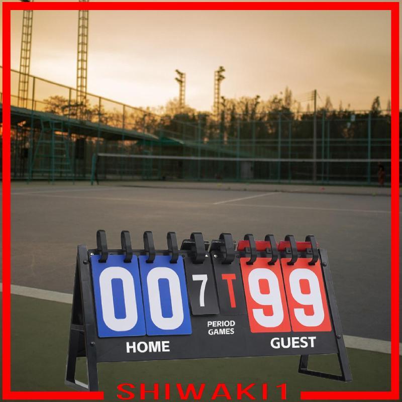 [Shiwaki1] Flip Scoreboard, Scoreboard Flipper น้ําหนักเบาทนทาน Score Flipper Scorekeeper