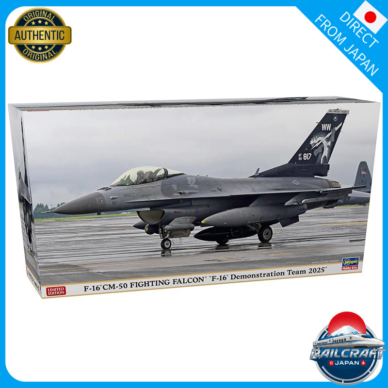Hasegawa 1/48 American F-16CM-50 Fighting Falcon "F-16 Demo Team 2025" plastic model