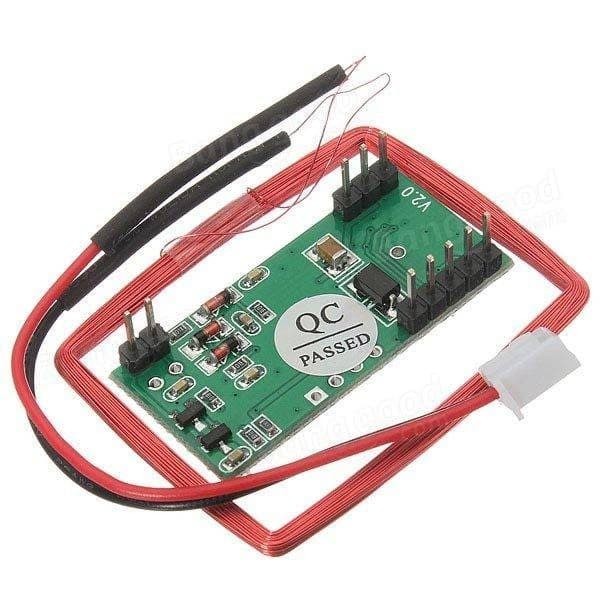 EM4100 125Khz โมดูลอ่านการ์ด RFID (RDM6300/RDM630, UART) ระบบควบคุมการเข้าออกสําหรับ DIY Kit [Elca]
