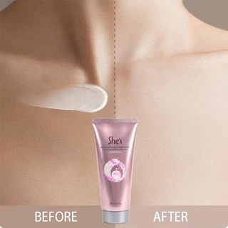 【ซื้อ 1 แถม 1】She's โลชั่นบํารุงผิวกาย ไวท์เทนนิ่ง ปรับสีผิวกระจ่างใส ให้ความนุ่มลื่น 100 กรัม