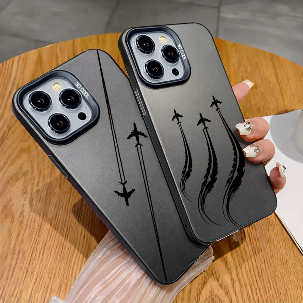 เคสเครื่องบิน IMD Hybrid Matte Case SAMSUNG A36 5G/A56 5G A16 A06 A35 5G A55 5G A54 5G A15 4G/5G A14