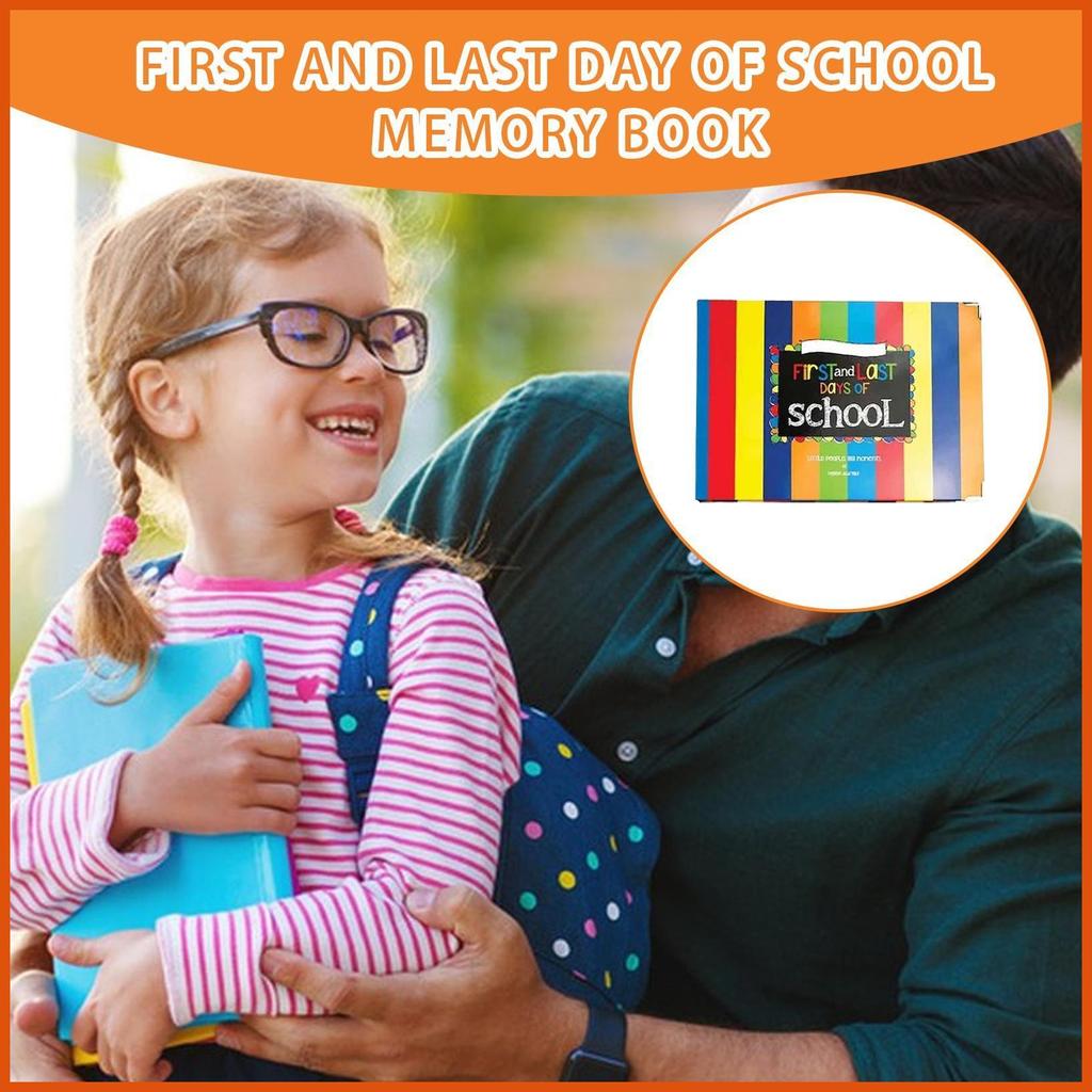 School Days Memory Book Reusable Commemorative Kids School Days Memory Album for Boys Girls Children