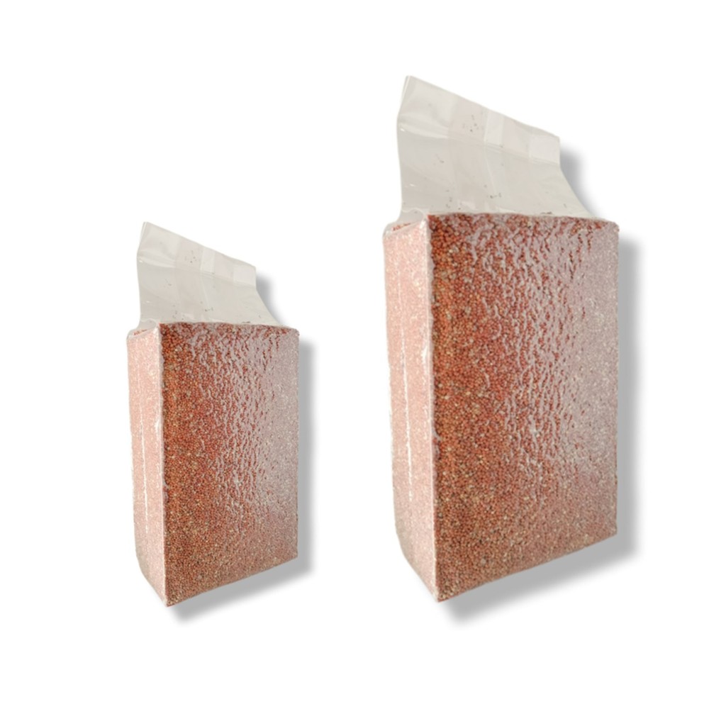 (บรรจุสูญญากาศ) Avin ข้าวฟ่างแดง สูตรพรีเมียม อาหารเสริมบำรุงสุขภาพ สำหรับ นกฟินช์ นกเขาเล็ก