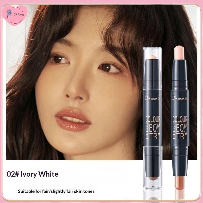 Z * Star 2in1 Double-ended คอนซีลเลอร์ Sti High Coverage กันน้ําสําหรับแต่งหน้าใบหน้าน้ําหนักเบายาวน