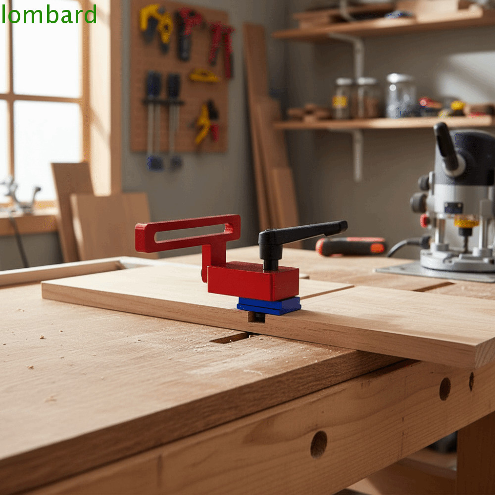 LOMBARD Miter Track Stop, กลไกล็อคก่อสร้างโลหะผสมอลูมิเนียม T Track Stop Block, Stop Block 30 ประเภท