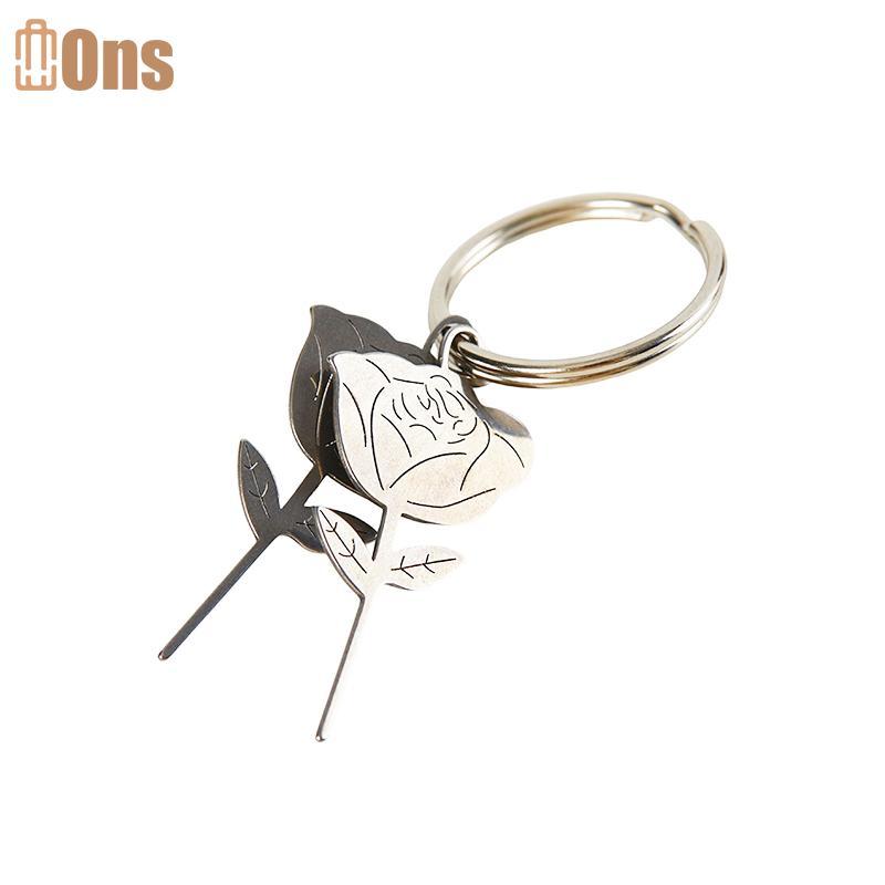 Ons 2 ชิ้น/เซ็ต Rose Shape เข็มสแตนเลสสําหรับสมาร์ทโฟนซิมการ์ดถาดกําจัด Eject Pin Key เครื่องมือ Universal Thimble ที่