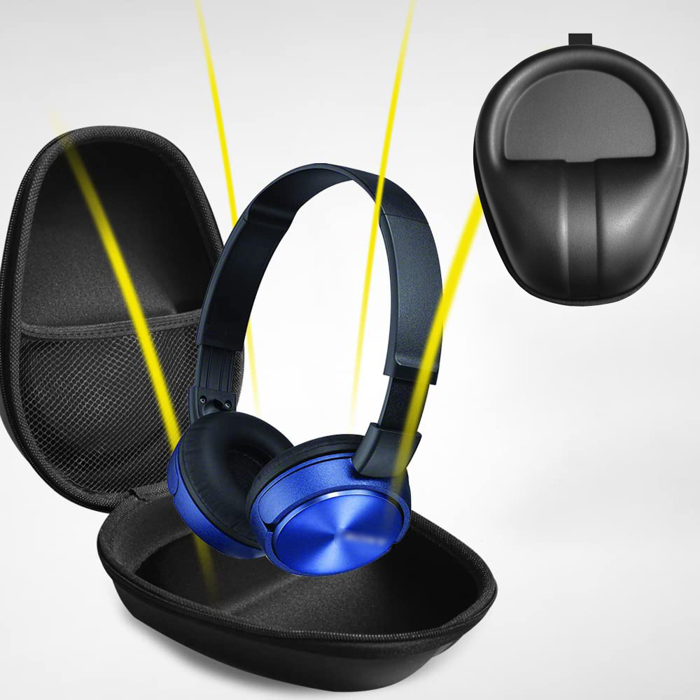 Headphone Case Carrying Organizer Hard Headphones Storage Bag Pouch for Beats Studio Philips Bose So