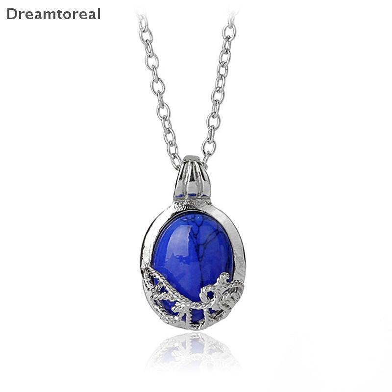 [DMT] ฟิล์มแวมไพร์ Diaries Katherine แฟชั่น Anti-sunlight Lapis Lazuli จี้ Nelace