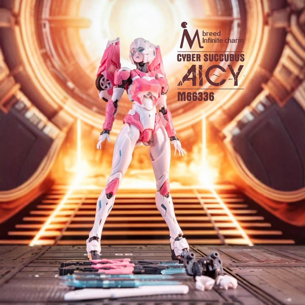 Transformers Mingsi 63336 Arcee อะนิเมะชุดโมเดล PVC Action Figure