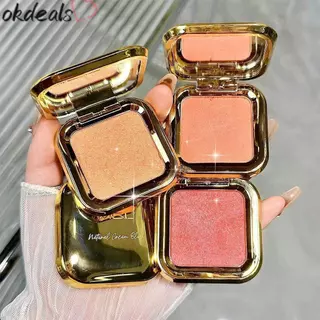 OKDEALS Powder Blusher, Monochrome Natural Brightening Highlight Powder Blusher, การมองเห็นสูงสีมันฝรั่งบด Contour Shadow Expansives Color Powder Blusher Universal