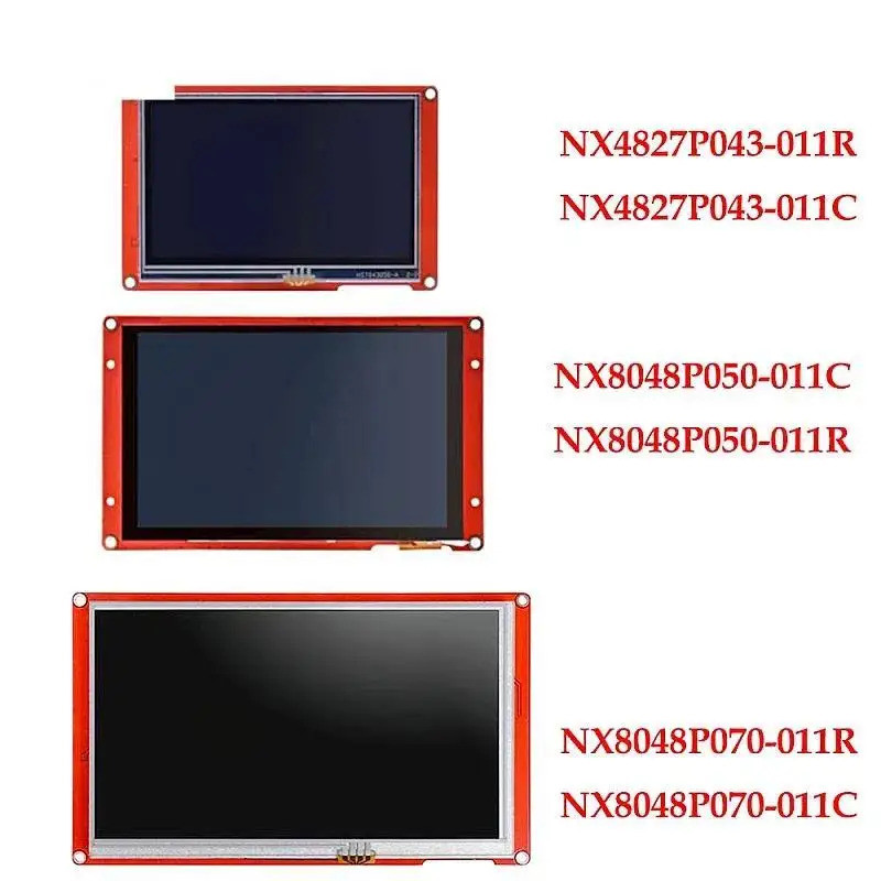 ผู้ผลิตคุณภาพ NEXTION 4.3/5.0/7.0 อัจฉริยะ LCD Touch Display โมดูล NX8048P070-011C/R มัลติฟังก์ชั่น 