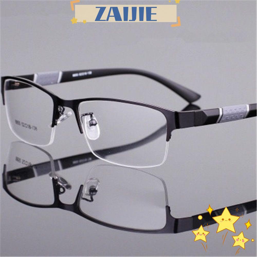 แว่นตาแฟชั่น ZAIJIE ขนาดO.D.E. 0ถึง600 Diopter ออกแบบมาเพื่ออ่านหนังสือ พกพาได้ง่าย และมีน้ำหนักเบาด