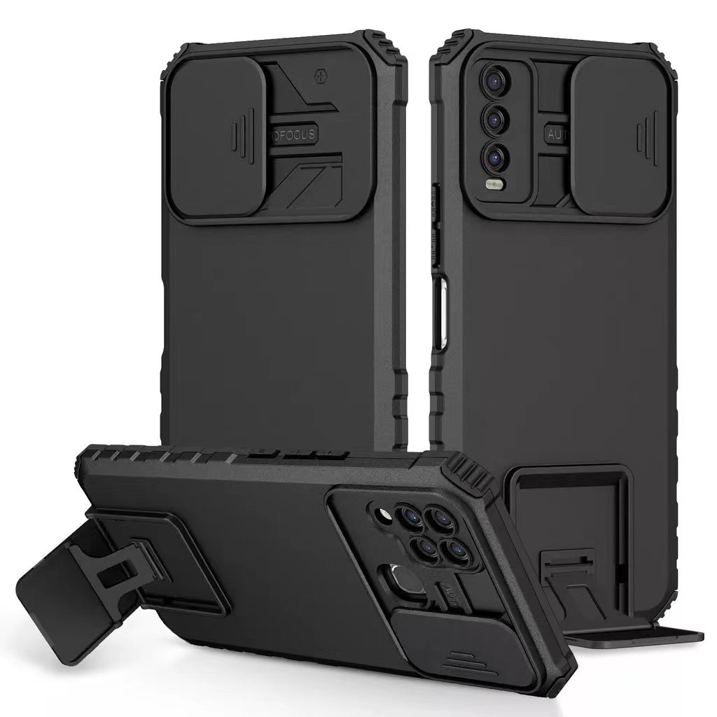 ⚡️ส่งจากไทย⚡️03เคสกันกระแทก กันรอยกล้อง Vivo Y11 Y12 Y15 Y17 Y20 Y20S Y20I เคสตั้งได้