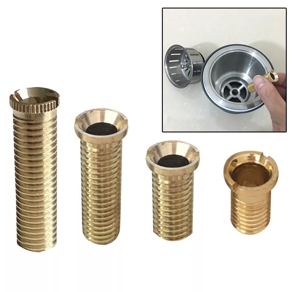 【จัดส่งทันที】Sink Strainer Screw Connector Sink Bolts Screw for Wash Basin Strainer