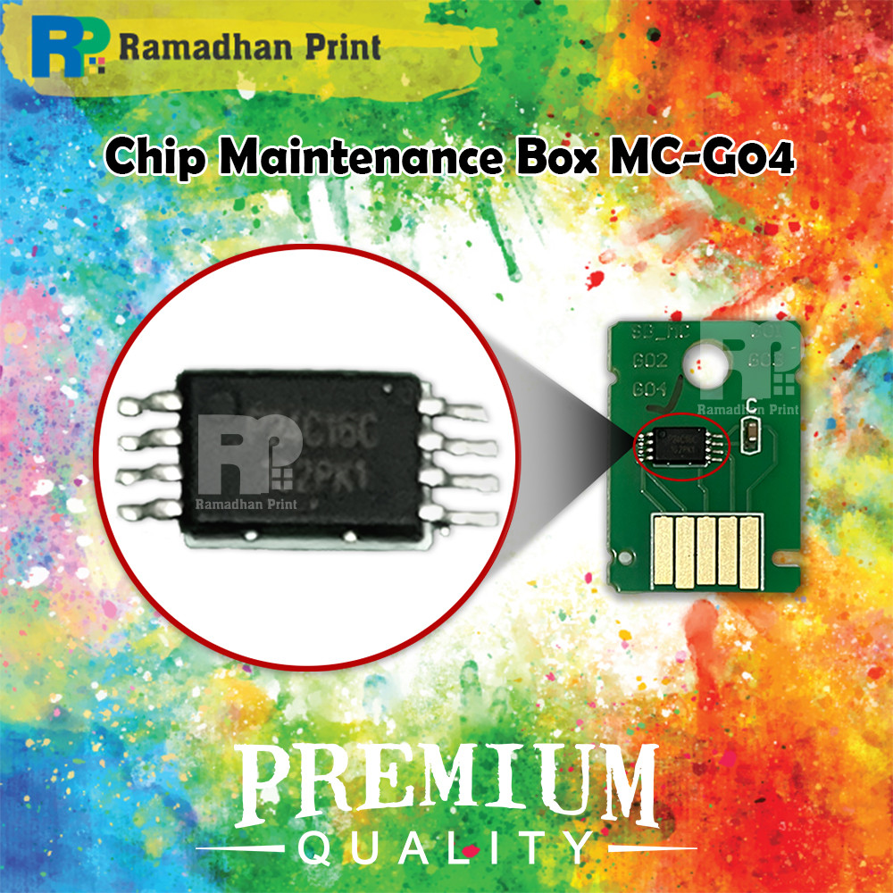 ชิปรีเซ็ต MCG03 กล่องบํารุงรักษา MCG03 เครื่องพิมพ์ Canon GX4040 GX3050 GX4050 GX4060 GX4070 GX3080 