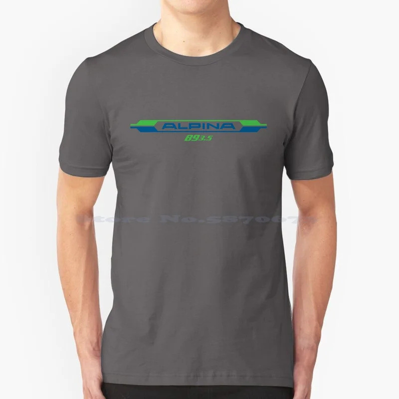 เสื้อยืด Alpina B9 3.5 ผ้าฝ้าย 100% เสื้อยืด Alpina สำหรับรถแข่ง ทัวร์ รถสปอร์ต เยอรมนี อัลไพน์