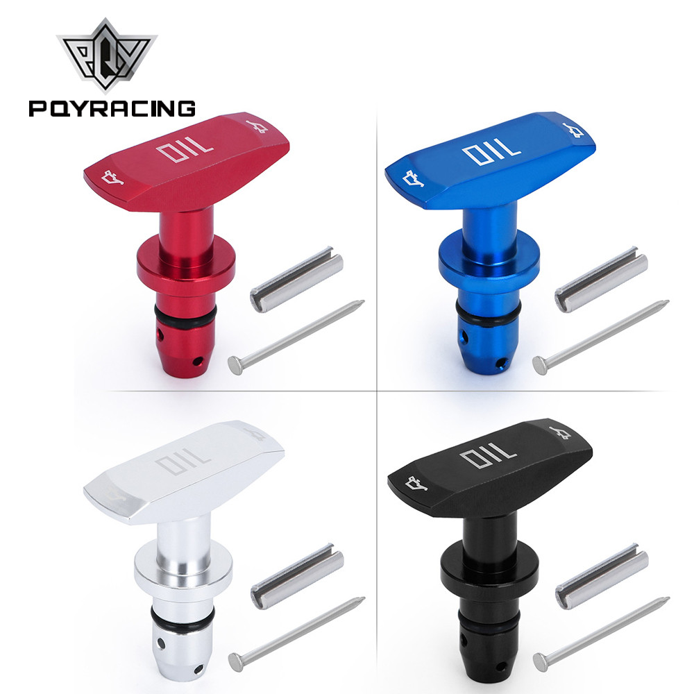 PQ อลูมิเนียมน้ํามันหล่อลื่นดึง Handle สําหรับ Ford 1999-2011 Mustang GT V8 GT500 เปลี่ยนเครื่องยนต์