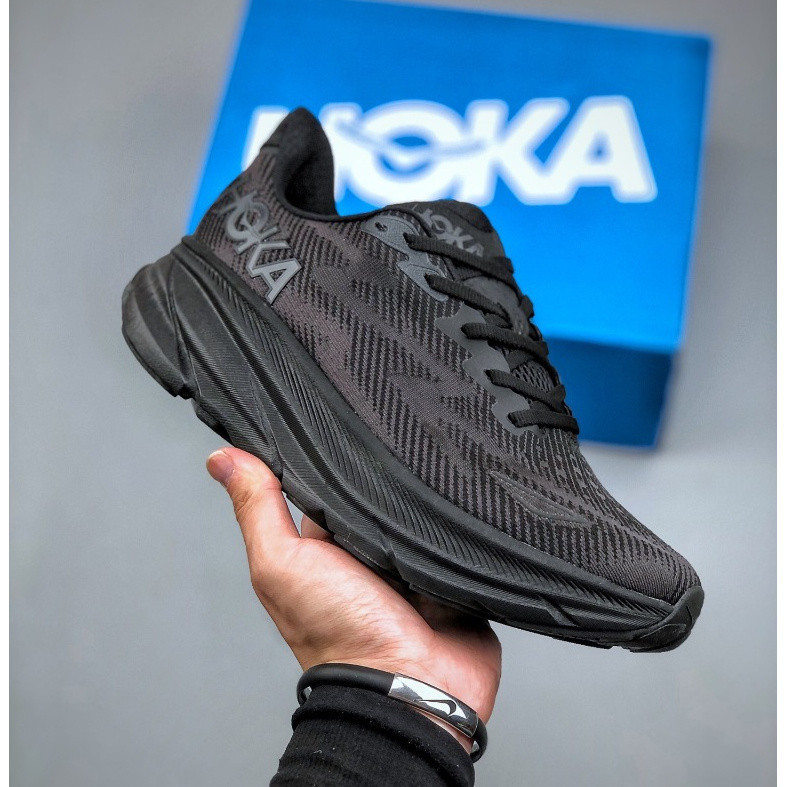 รองเท้าวิ่ง HOKA ONE ONE Clifton 9 สำหรับผู้หญิง ระบายอากาศได้ดีXF0F