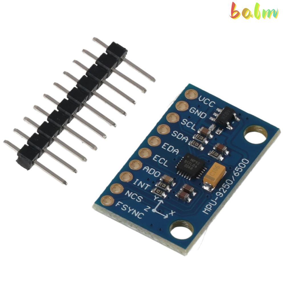 BALM Gyro+Accelerator Sensor Module, 3 ~ 5V Blue 9 DOF ทัศนคติ 9 แกน, พลาสติกทนทาน SPI/IIC Mini MPU9