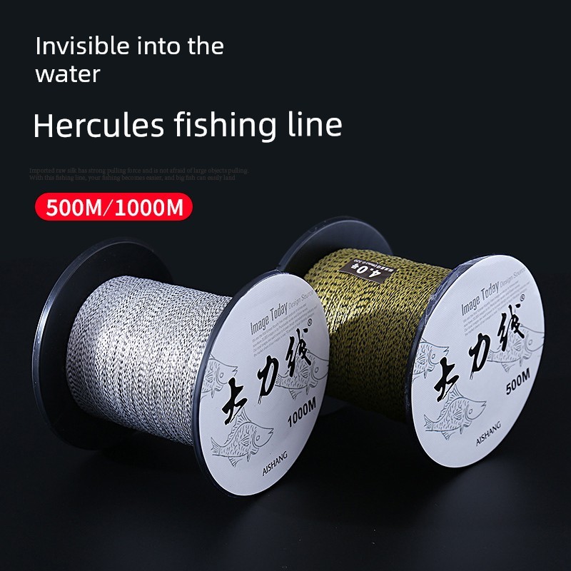 สาย pe ถัก 8 สาย pe ถัก 12 จุดไม่ล่องหน Dali Ma 1,000m สายตกปลา