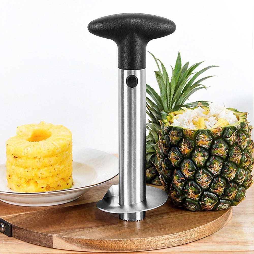 Stainless Steel Pineapple Peeler Cutter Corer Fruit Slicer Kitchen Tool Easy Pineapple Cutter