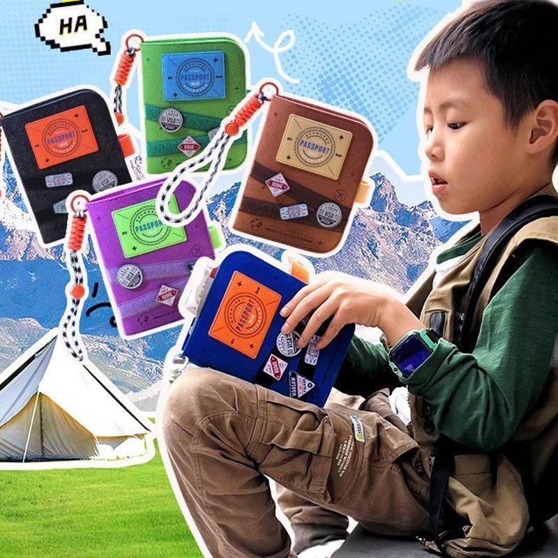 Travel Notebook Seal Book Passport Storage Bag Portable Loose-leaf Handbook Study Study Diary Gift
