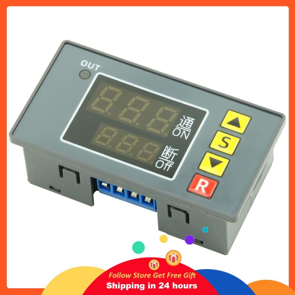 Supergoodsales Supergoodsales T3231 ตัวควบคุมเวลาตั้งโปรแกรมได้ Digital Delay สวิตช์รีเลย์ 1 ทิศทาง 