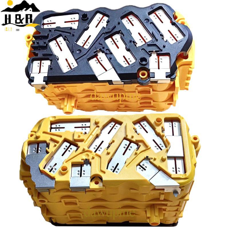 H&B 18 ชิ้น/เซ็ตกรณี 15x18650 เซลล์ผู้ถือ BMS PCBA Niel Connector สําหรับ DWalt Li-ion แบตเตอรี่ 60V
