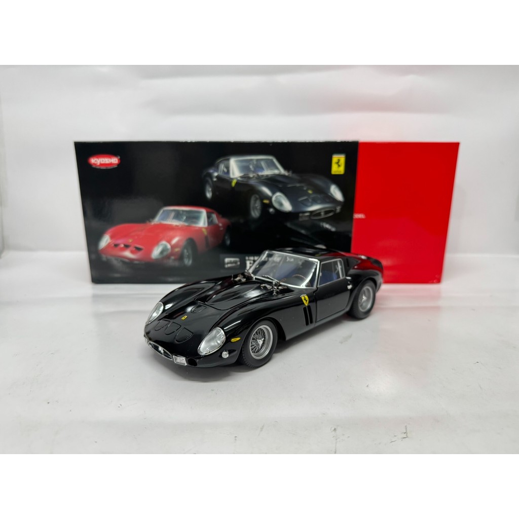 [สต๊อกพร้อม] Jingshang 1/18 Ferrari 250GTO High-End Version HI-End Black Original Bag Brand New Fact