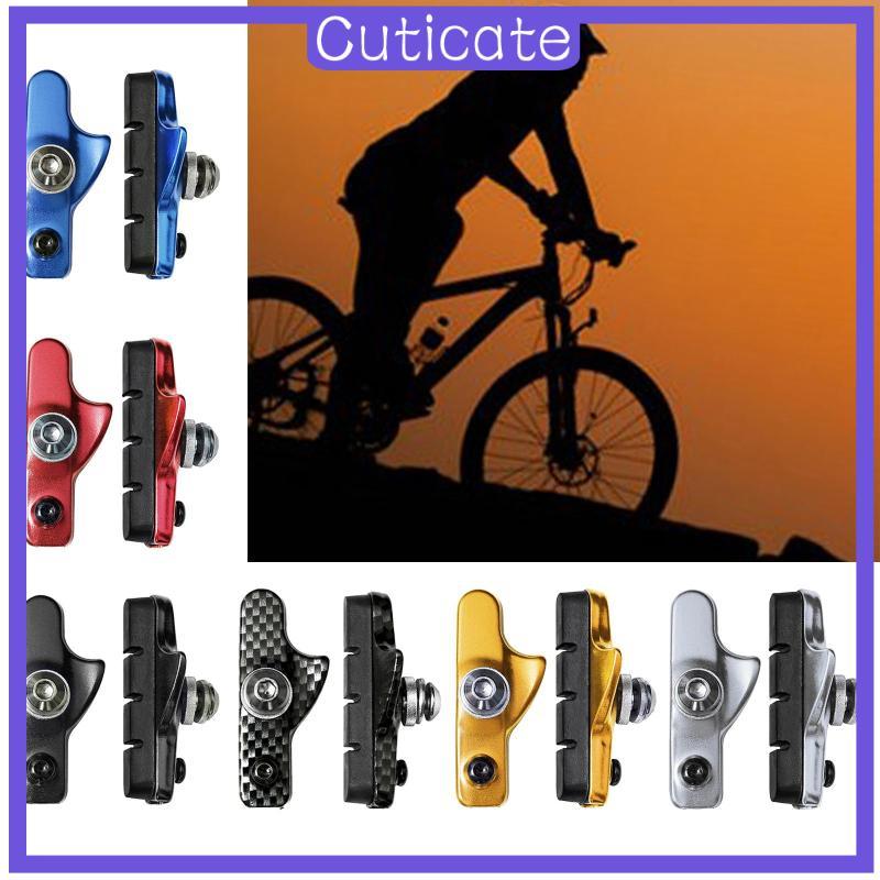 [CUTICATE] Road Bike Cycle C Brake Shoes Pads Block Aluminium Alloy Drawer Brake Pad