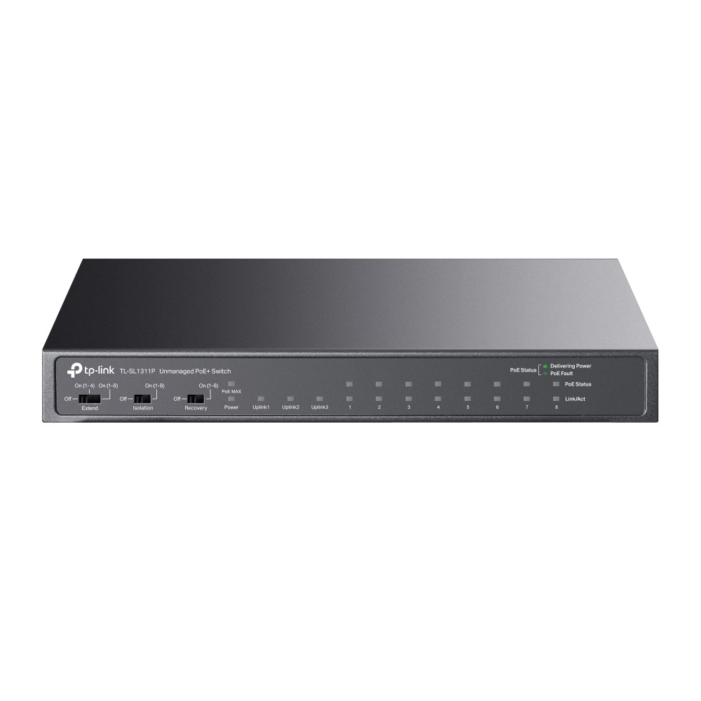 TP-Link TL-SL1311P – อุปกรณ์สลับ PoE ที่เสถียรสําหรับกล้องธุรกิจระดับมืออาชีพและระบบเครือข่าย