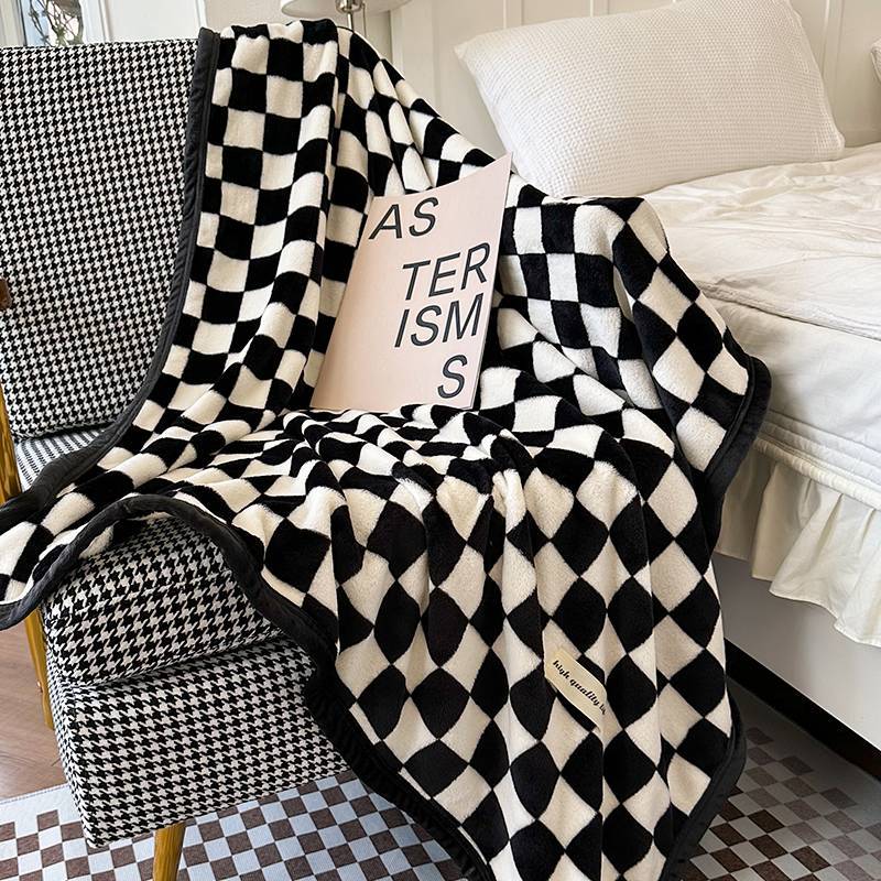 Blanket Office Nap Blanket Sofa Blanket Air Conditioning Blanket Dormitory Coral Fleece Blanket Sing